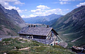Il Rifugio Elisabetta Soldini in Val Veny, 2195 mt.