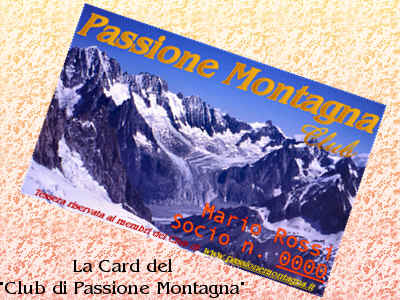 Iscriviti anche tu, avrai cos� la Card e molti altri vantaggi!