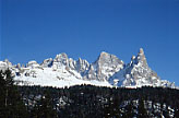 Panorama verso il Cimon della Pala