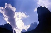 Controluce serale dal Rif. Selvata