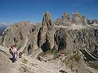 Salendo verso la Forcella del Nevaio