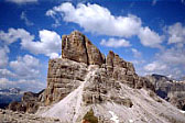 L'Averau dai pressi dell'omonima forcella.