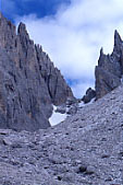 Salita alla Forcella del Sassolungo m. 2681