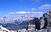 Panorama dalla Cima del Pisciad m. 2986