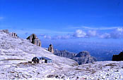 Il favoloso paesaggio che circonda il Rifugio Bo.