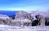 Torri del Sella, Piz de Ciavaces, Piz Selva e Altipiano delle Meisules