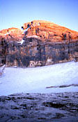 Roccia dolomitica in continua metamorfosi cromatica...