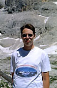 Andrea con la T-shirt di Passione Montagna...