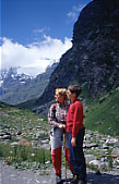 L'alta Valgrisenche dal sentiero per il Rifugio Bezzi.
