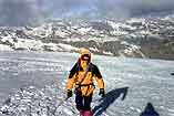 Sul Ghiacciaio del Gran Paradiso