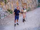 Mario e Gigio verso il Rifugio Scalorbi