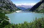 Lago Benedetto, i colori della sera