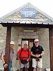 Luigi, Giovanni e Silvano al Rifugio Tonolini