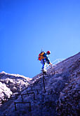 In azione sulla Ferrata della Marmolada