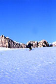 Lele, discesa dal Monte Sief.