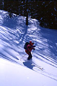 Neve fantastica, discesa dalla Sto�kofel