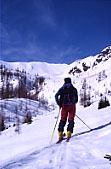 Panoramica verso Forcella Folga.